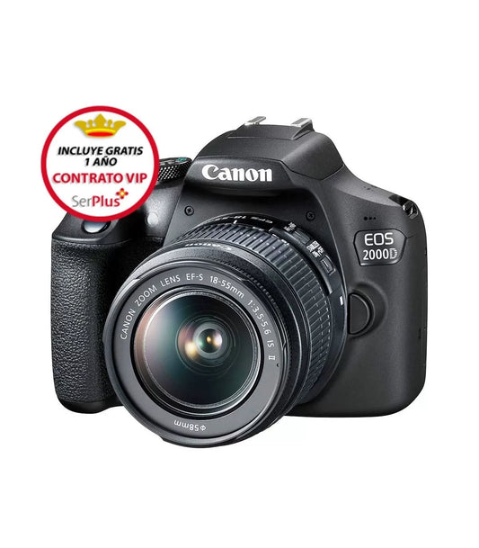 CANON EOS 2000D+ 18-55MM F3.5-5.6 IS II